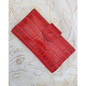 CUERO VACA Argentina New Red Leather Wallet